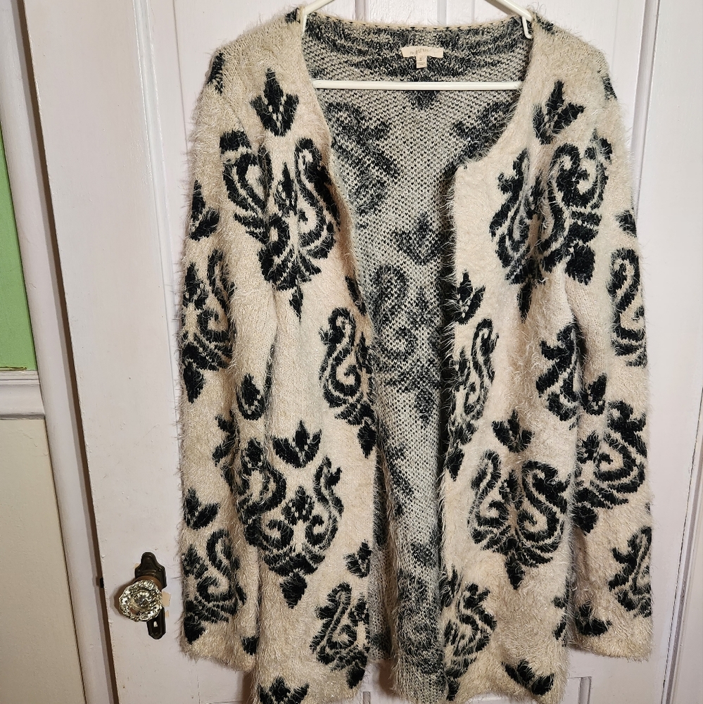 Mystree Lambs Wool Blend Cardigan Size L